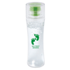 WB6317-TRITAN™ 500 ML. (17 FL. OZ.) CURVE BOTTLE-Lime Green Silicone/Clear bottle